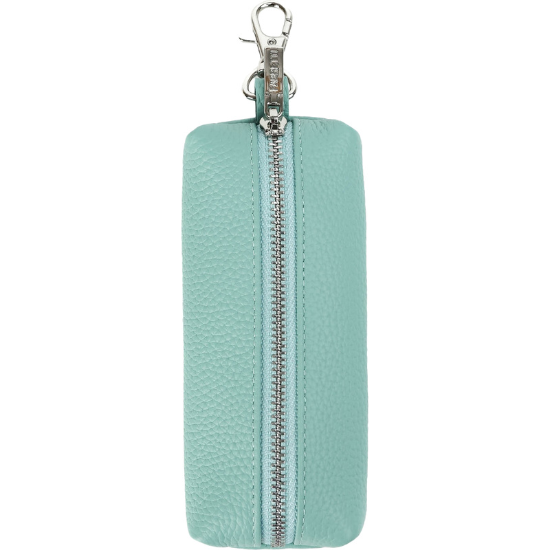 Изображение товара Ключница женская Fabretti из натуральной кожи зелёного цвета Q250013D-11