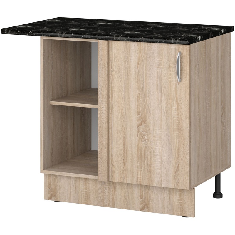 Изображение товара Шкаф кухонный Комфорт 911678 (дуб сонома, 1000х600х852 мм)