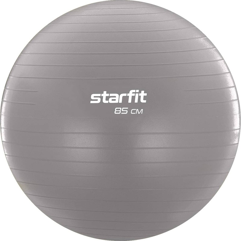 Изображение товара Фитбол Starfit GB-108 85 см серый