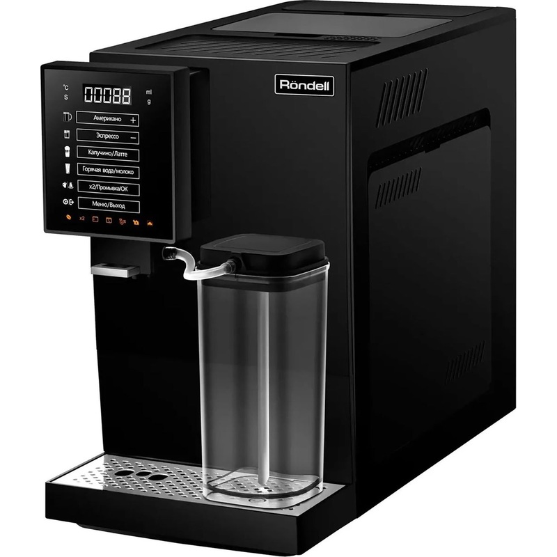 Изображение товара Кофемашина с капучинатором Rondell RDE-1118 черная
