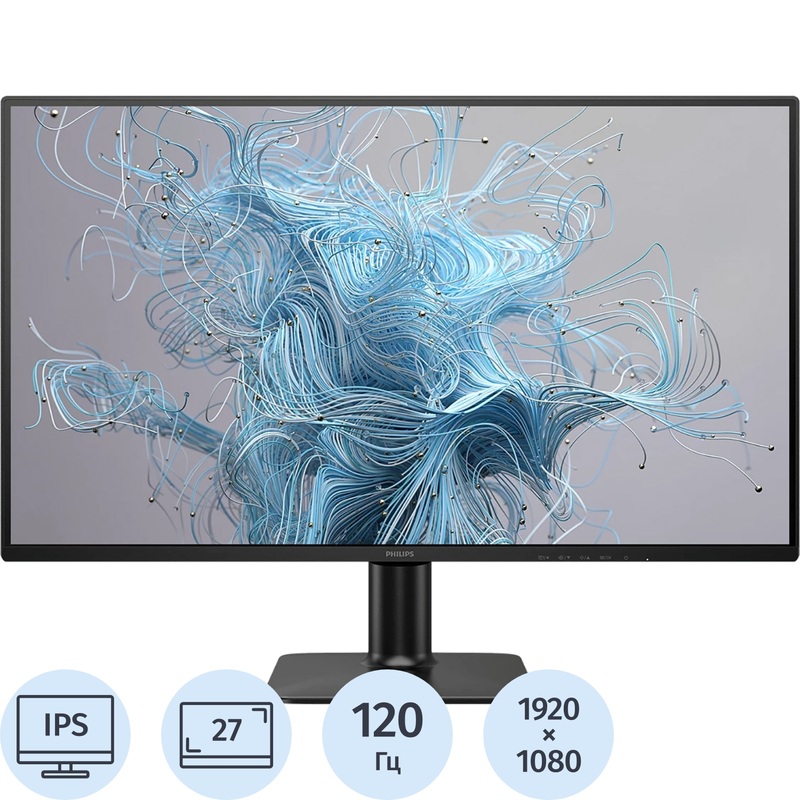 Изображение товара Монитор 27" Philips 27E2N2100 чёрный