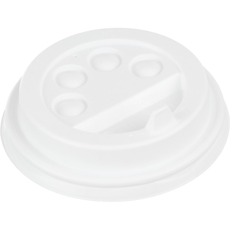 Изображение товара Крышка для стакана 80 мм белая 100 штук Сканди Пакк