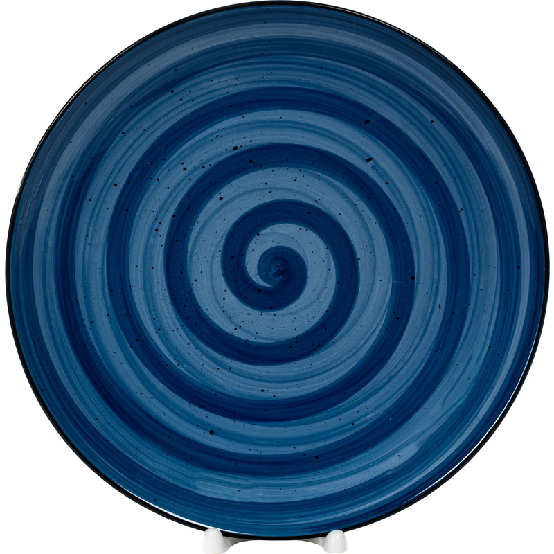 Изображение товара Тарелка обеденная Elrington Речной Бриз керамика 27 см разноцветная (6 штук в упаковке)