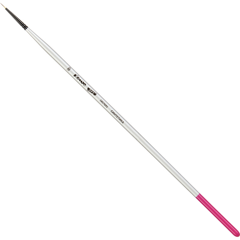 Изображение товара Кисть художественная Комус Арт синтетика №00 круглая, средней жесткости