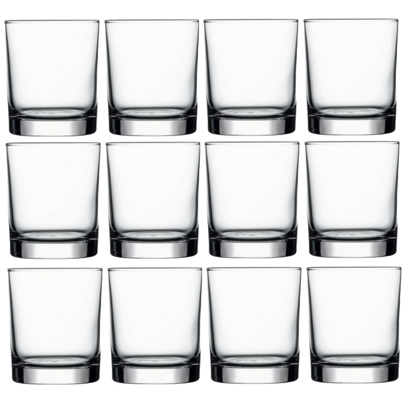Изображение товара Стакан (олд-фешн) Pasabahce Истанбул стеклянный низкий 185 мл (12 штук в упаковке)