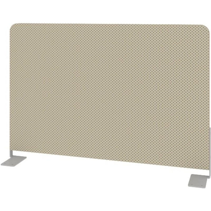 Изображение товара Экран к столу Metal System Style Б.ТЭКР-60 боковое крепление 600х28х390 мм