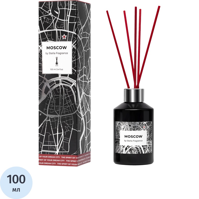 Изображение товара Аромадиффузор Stella Fragrance Moscow 100 мл с богатым восточным ароматом