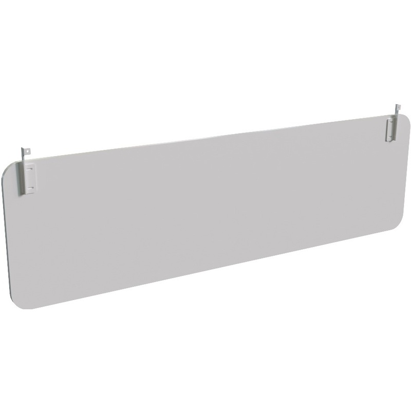 Изображение товара Передний щит к столу Steel 11814П белый/антрацит 1300х16х368 мм