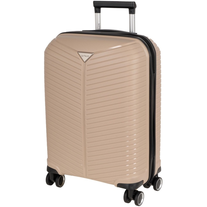 Изображение товара Чемодан Polar размер S из полипропилена бежевый 39 л легкий и устойчивый