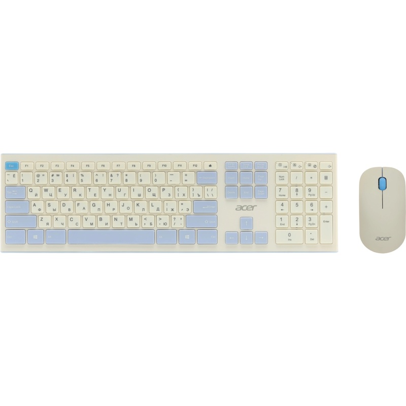 Изображение товара Комплект беспроводной клавиатуры и мыши Acer OCC205 ZL.ACCEE.00C для ПК