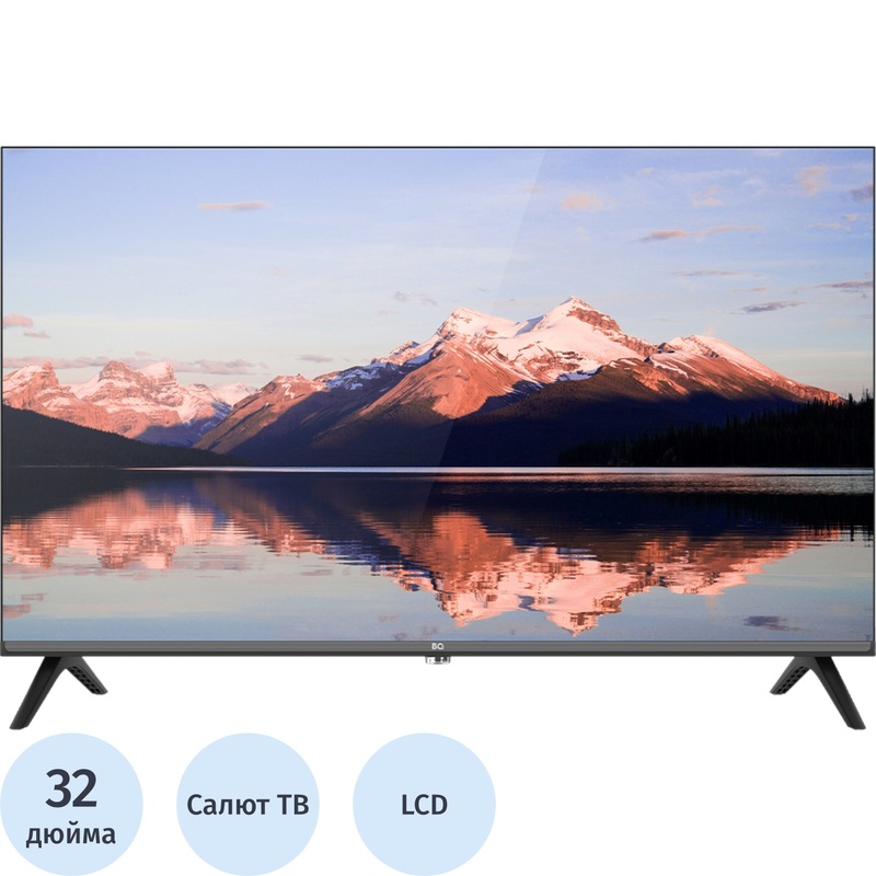 Изображение товара Телевизор 32 BQ 32FSF04B 11330 Full HD Smart TV Wi-Fi Bluetooth Черный