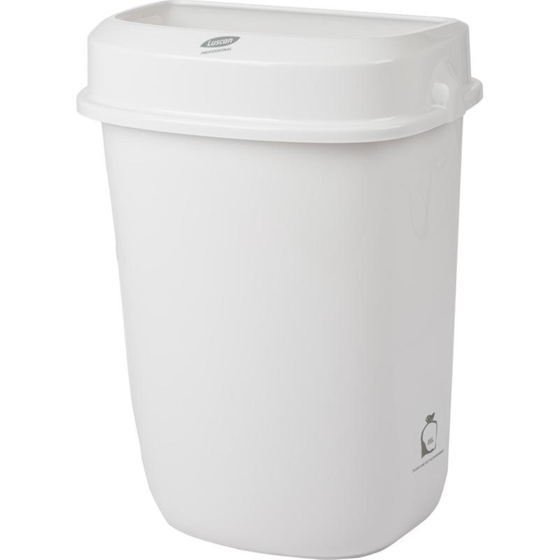 Изображение товара Контейнер для мусора Luscan Professional 32 л подвесной пластиковый белый