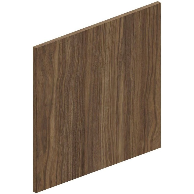 Изображение товара Дверь Norman торцевая для опорной тумбы (орех, 596х583 мм)