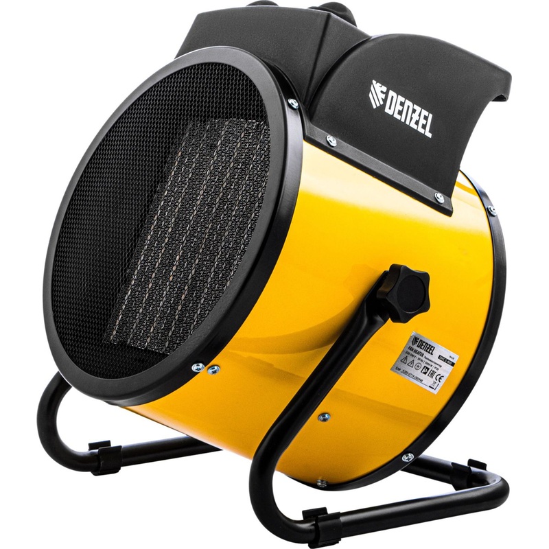 Изображение товара Электрическая тепловая пушка Denzel DHC 5-400 мощность 5 кВт для обогрева помещений