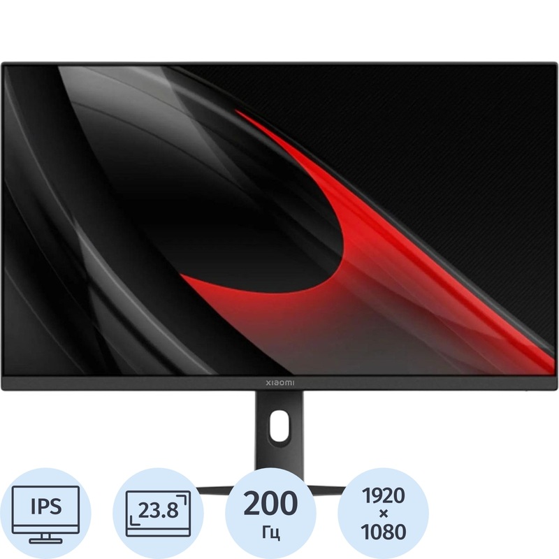 Изображение товара Xiaomi Gaming Monitor G24i 2026 23.8 дюйма черный/серебристый