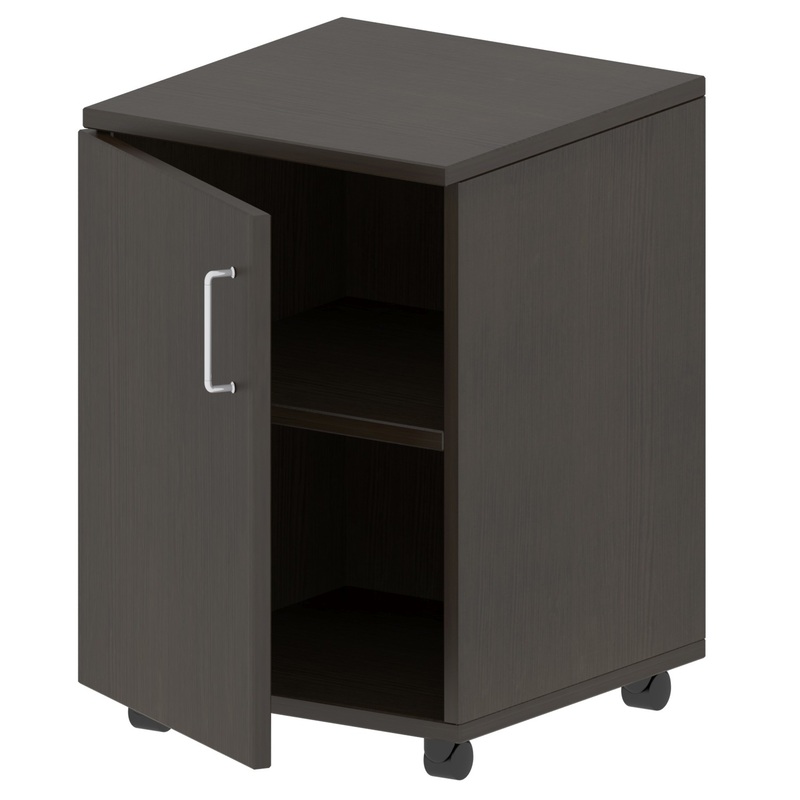 Изображение товара Тумба подкатная Референт венге 430x450x610 мм на колесах