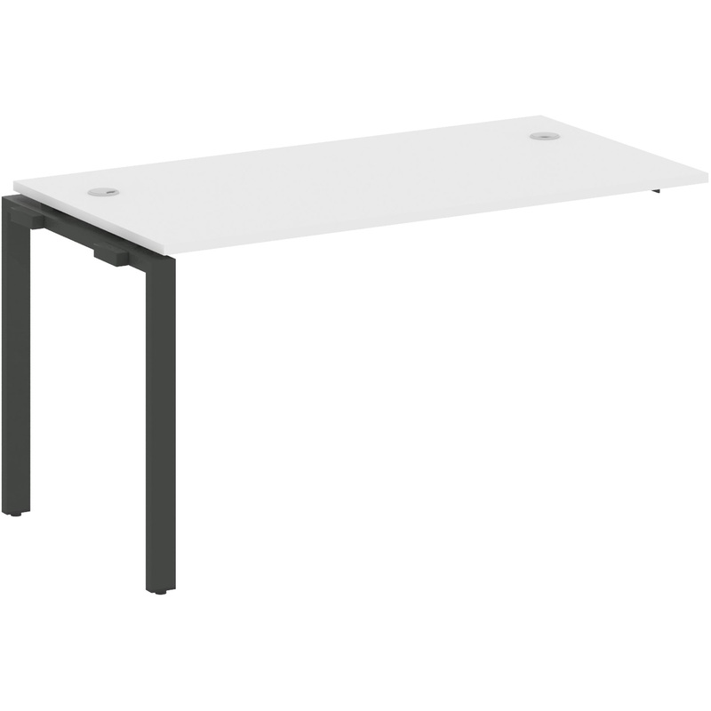 Изображение товара Элемент мебели Metal System Style БП.ПРС-СП-1.3 1400x720x750 мм белый/антрацит