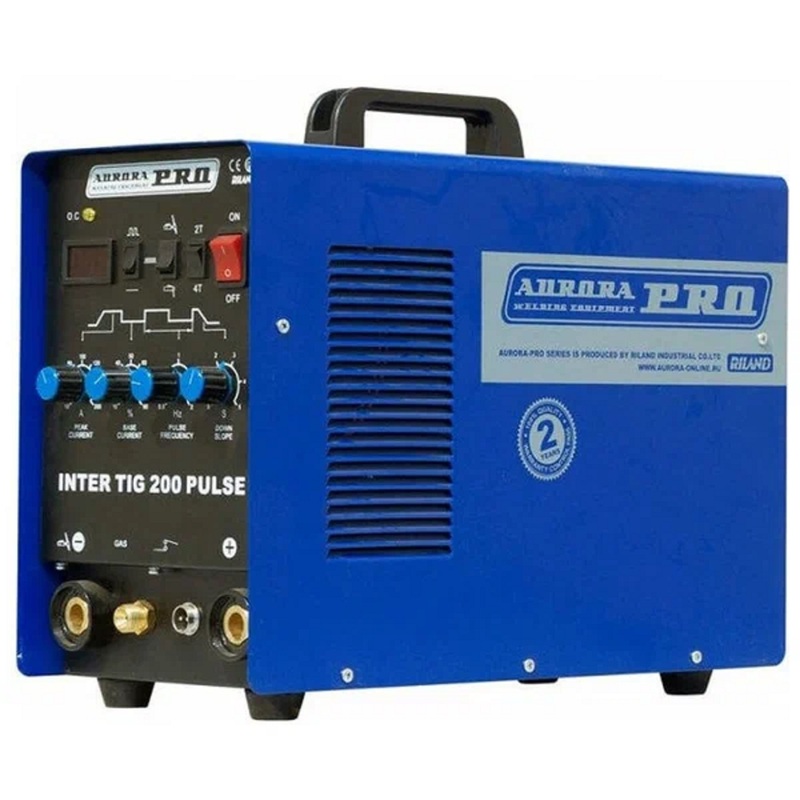 Изображение товара Сварочный инвертор Aurora Pro Inter TIG 200 Pulse Mosfet 10050 для TIG MMA сварки