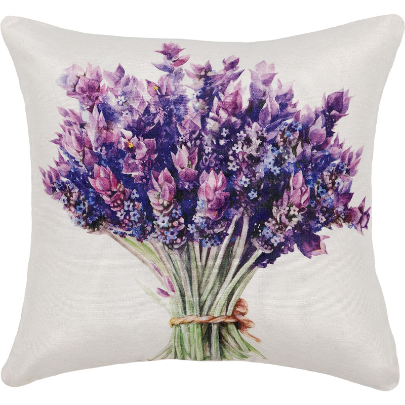 Изображение товара Подушка декоративная 40х40 см смесовая разноцветная (ПД40-011)