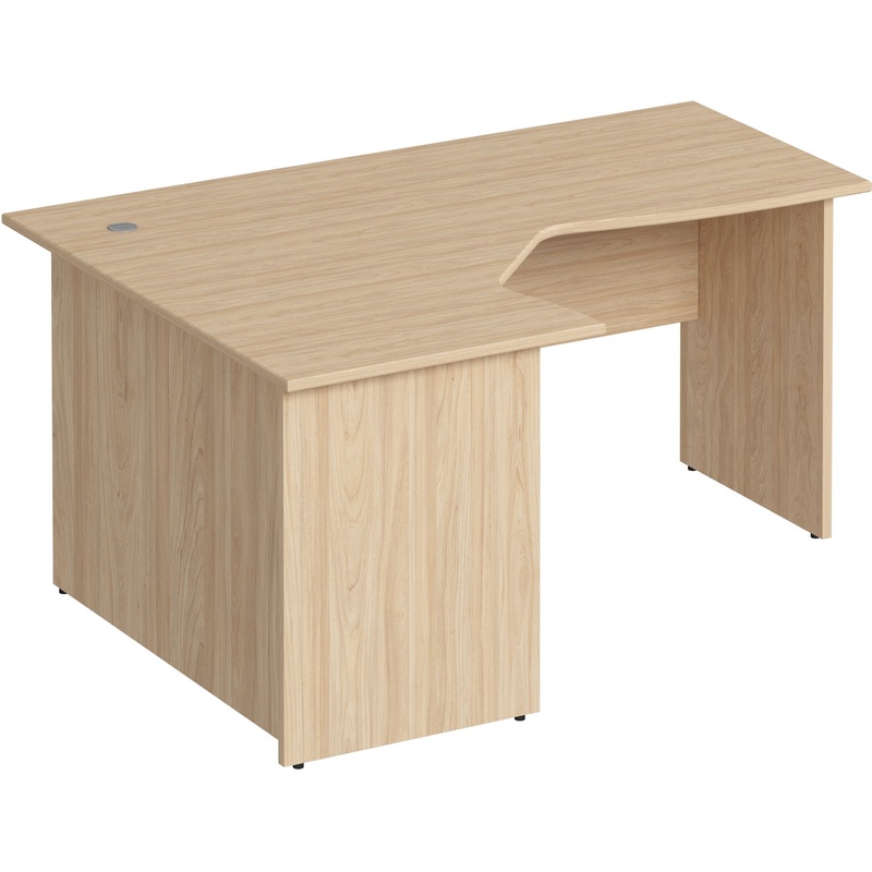 Изображение товара Угловой стол Формула ФР 108 ВЗ левый из ЛДСП 1600x1180 мм бежевый