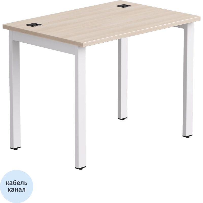 Изображение товара Стол офисный прямой EVO 254S005DY9003 дуб соната 980х670х755 мм