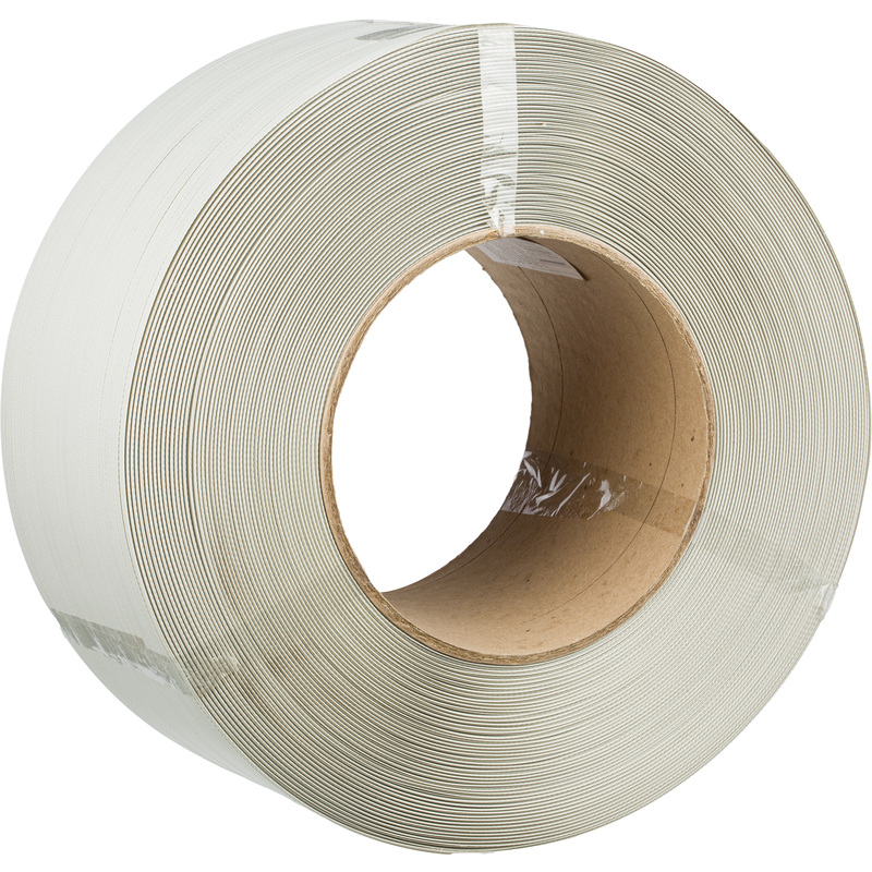 Изображение товара Стреппинг лента полипропиленовая белая 9x0.5 мм длина 4000 м