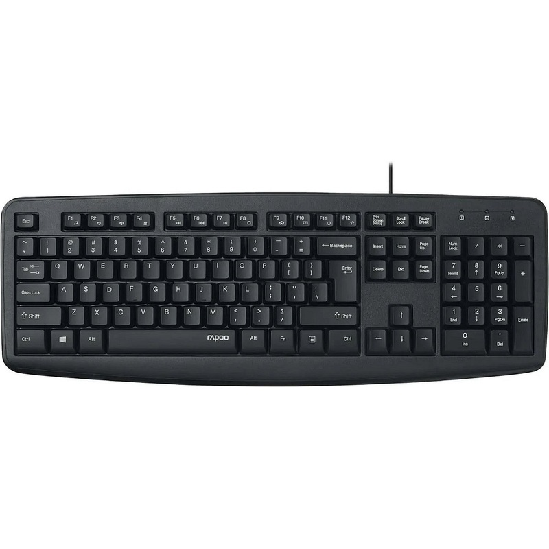 Изображение товара Клавиатура проводная Rapoo NK2600 с USB подключением