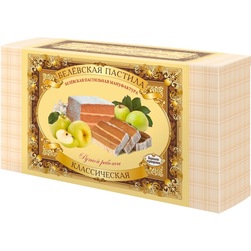 Изображение товара Белевская пастила яблочная натуральная классическая 200 г