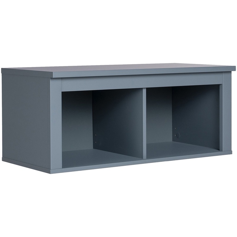 Изображение товара Навесная полка ГУД ЛАКК Сага бирюзовая для дома и офиса 904х414х380 мм