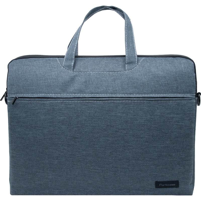 Изображение товара Сумка для ноутбука 15.6" PortCase KCB-165 Grey водоотталкивающая противоударная