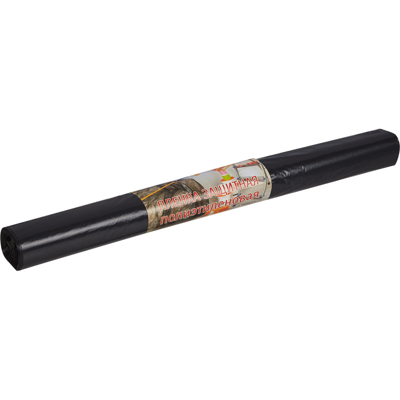 Изображение товара Защитная укрывная пленка из полиэтилена ПВД 35 мкм 10 м х 1.8 м рукав