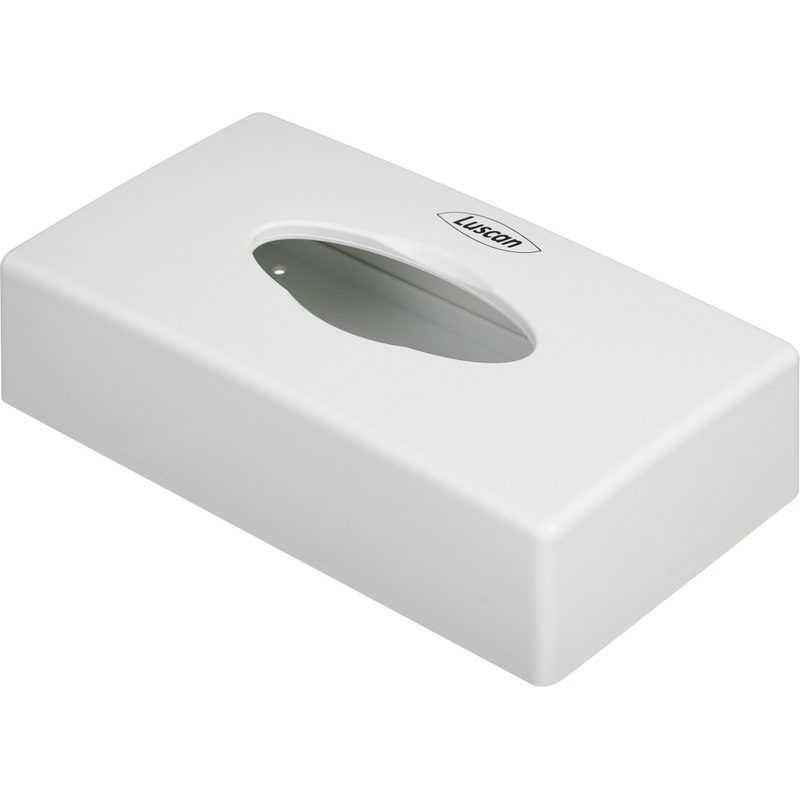 Изображение товара Диспенсер для салфеток Luscan настольный пластик белый
