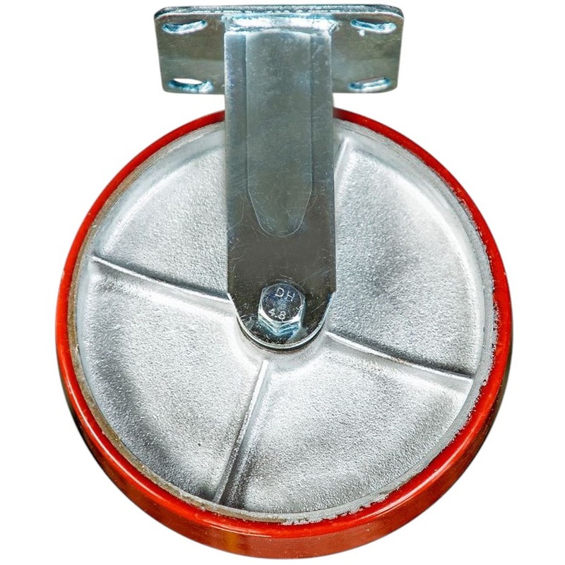 Изображение товара Колесо неповоротное 200 мм для тележки с максимальной нагрузкой 460 кг