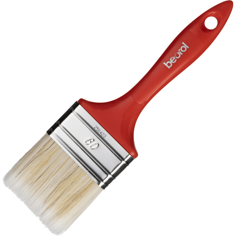 Изображение товара Кисть малярная Beorol плоская 60x15 мм из смешанной щетины