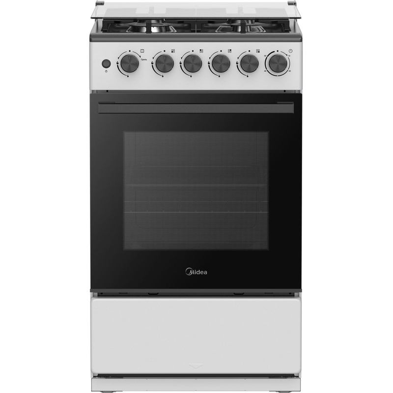 Изображение товара Газовая плита Midea MFO-M4G20T0E(SL) 4 конфорки духовка 59л подсветка Беларусь