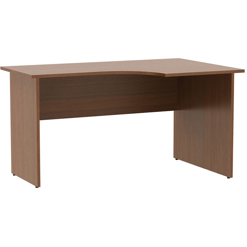 Изображение товара Эргономичный правый стол Этюд Т20.12 из ЛДСП цвет орех 1400х900 мм