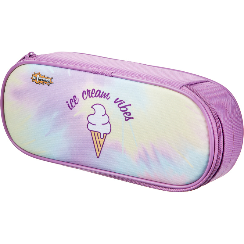 Изображение товара Пенал односекционный Комус Класс Enjoy для девочек сиреневый