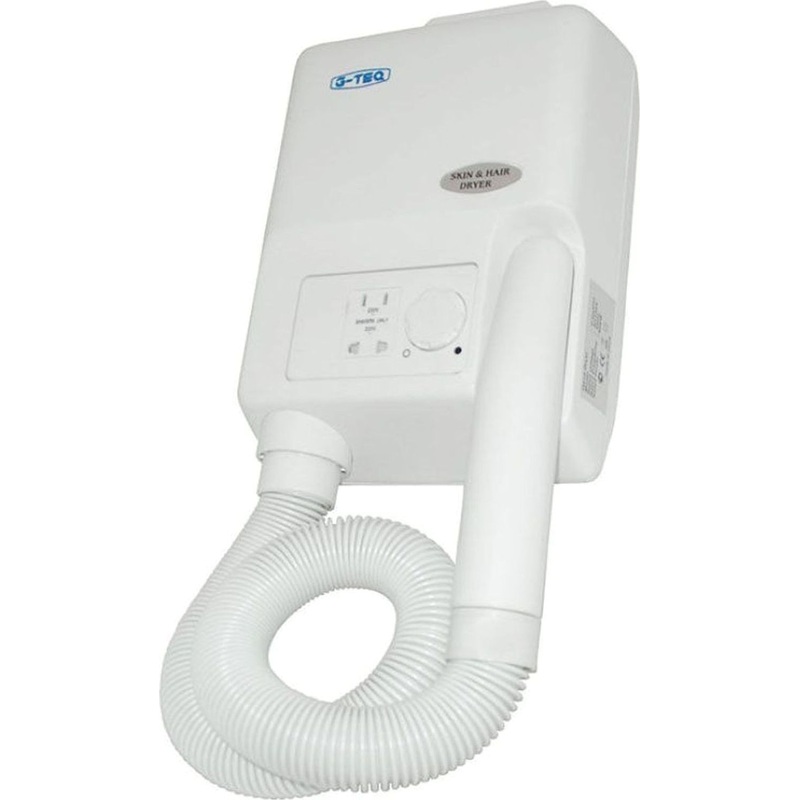 Изображение товара Настенный фен G-teq 8721 мощный с таймером и плавной регулировкой температуры