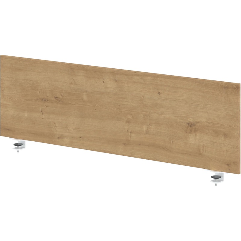 Изображение товара Экран к столу Forta FBP 1135 с креплением фронтальный (дуб гамильтон/белый, 1180х18х346 мм)