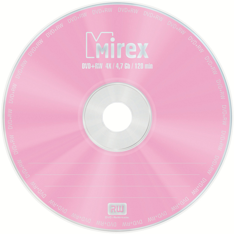 Изображение товара Диск DVD+RW Mirex 4.7 ГБ 4x slim box UL130022A4S