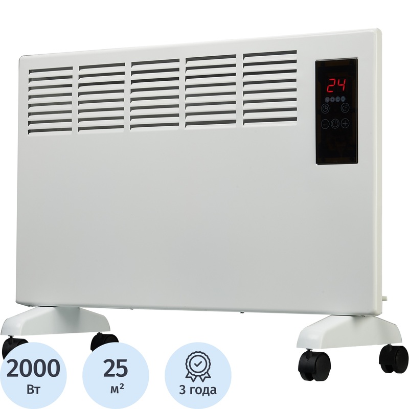 Изображение товара Конвектор Oasis DK-20 белый (2000 Вт, с терморегулятором)