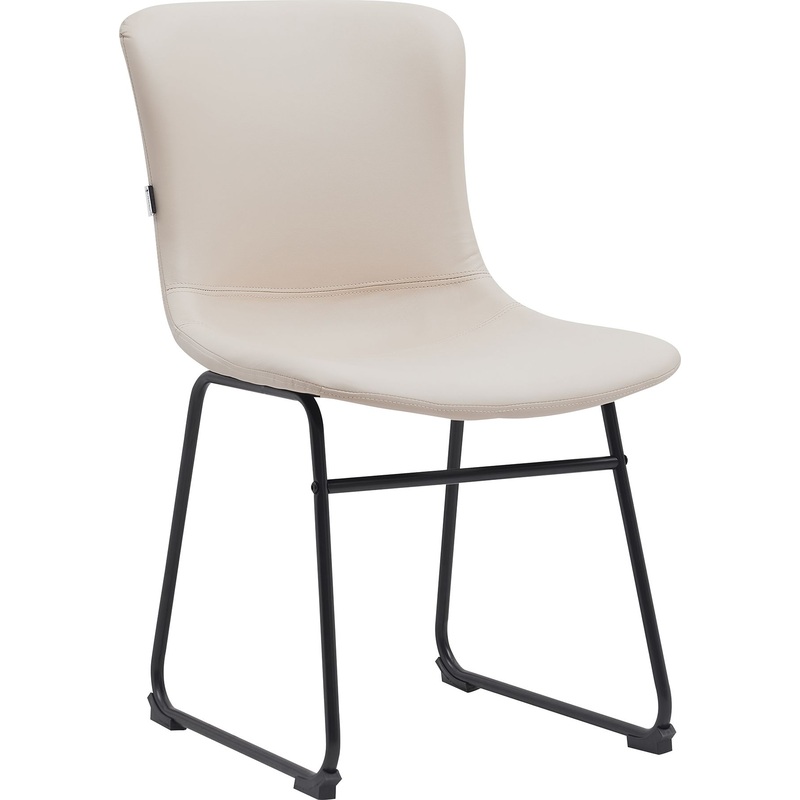 Изображение товара Конференц-кресло Everprof Expo CF бежевое (экокожа, металл чёрный)