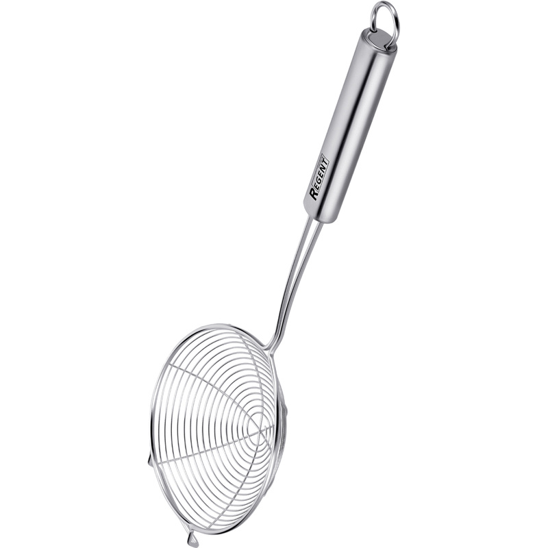 Изображение товара Шумовка из нержавеющей стали Regent inox Linea Pronto 42 см для кулінарных задач