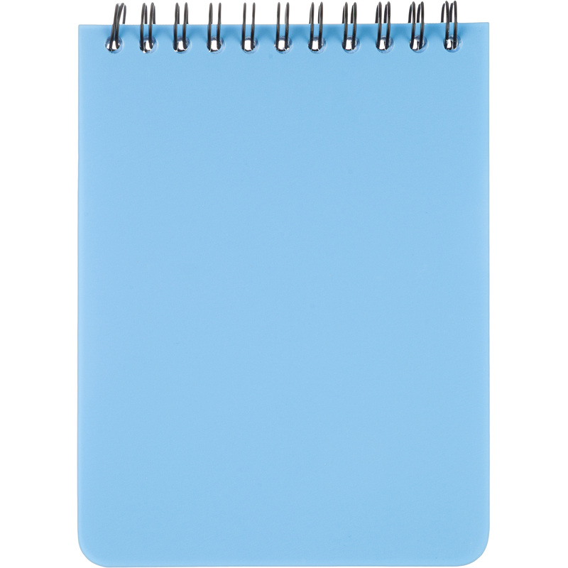 Изображение товара Блокнот Attache Bright colours A6 60 листов голубой в клетку на спирали