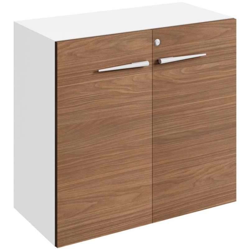 Изображение товара Шкаф для документов Linkor Easy to lead 147H101 орех линкольн белый 800х398х755 мм