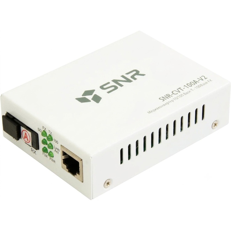 Изображение товара Медиаконвертер SNR-CVT-100A-V2 Изображение товара Медиаконвертер SNR-CVT-100A-V2