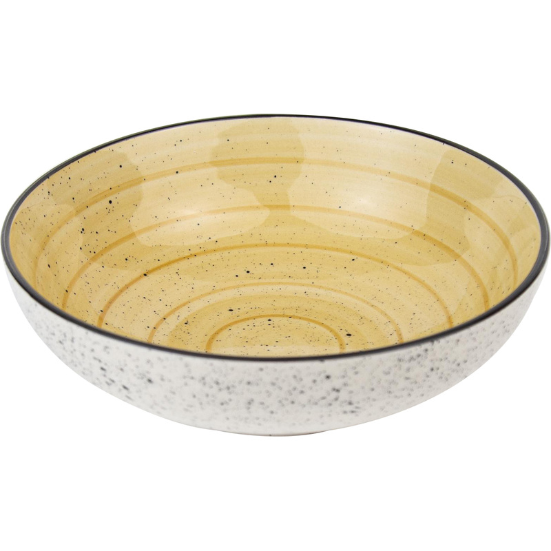 Изображение товара Тарелка суповая Elrington Фьюжен Мрия керамика 18 см разноцветная (6 штук в упаковке)