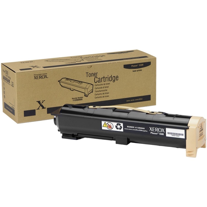 Изображение товара Оригинальный лазерный картридж Xerox 113R00668 черный НА 30000 страниц