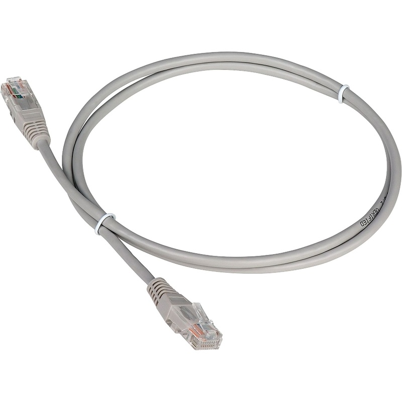 Изображение товара Патч-корд TWT TWT-45-45-3.0-GY cat 5e 3 метра серый RJ-45
