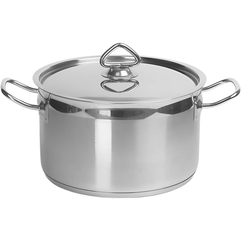 Изображение товара Кастрюля 5 л нержавеющая сталь с крышкой